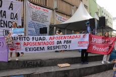 Ato pelo Dia Nacional do(a)s Aposentado(a)s e da Previdncia Social